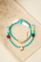 Heliophilia Silver Collar de Metal Multicolor con Acabado Lacado